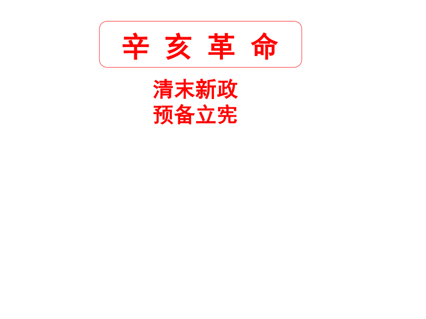 人民版历史必修一专题三第二课辛亥革命（共23张PPT）