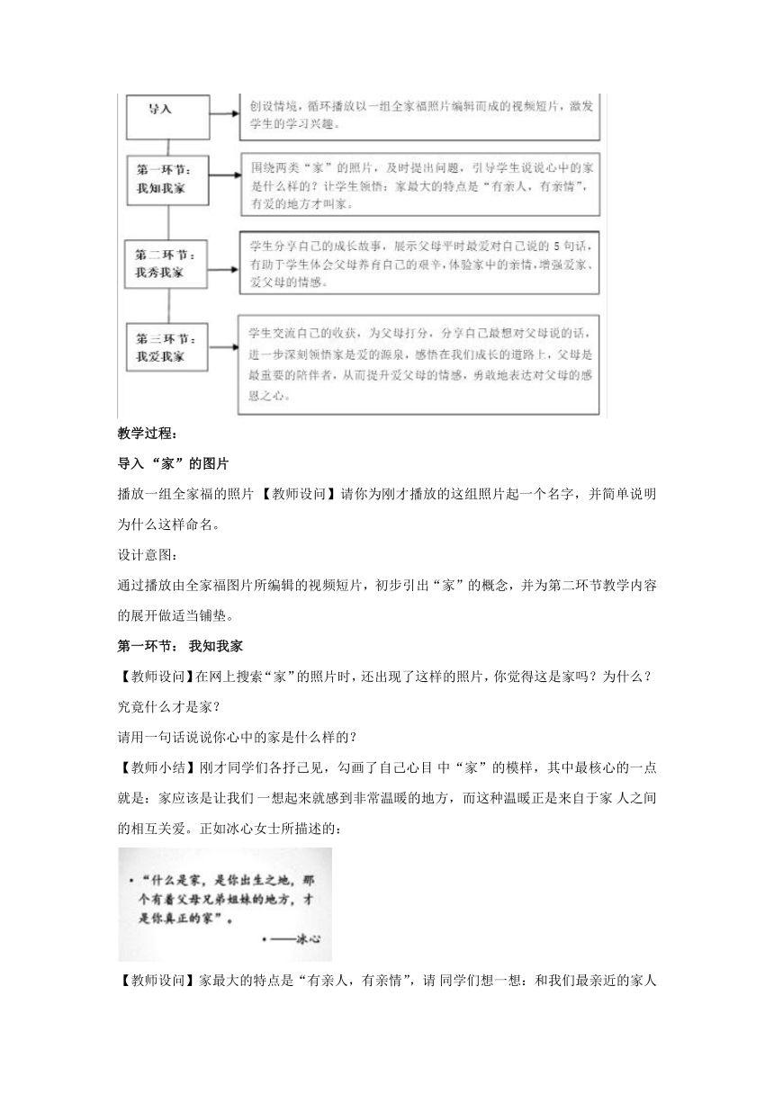 5.1 感激父母 教案