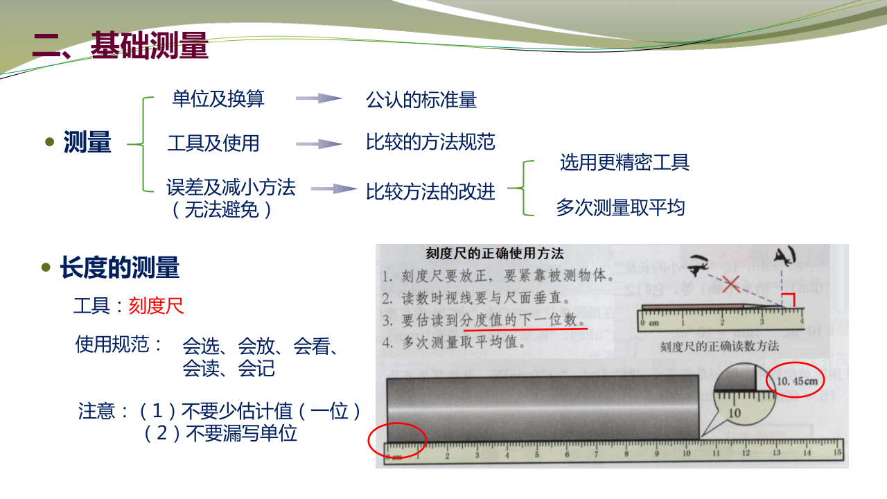 苏科版 八年级物理上册 第五章 物体的运动 精讲课件（24张）