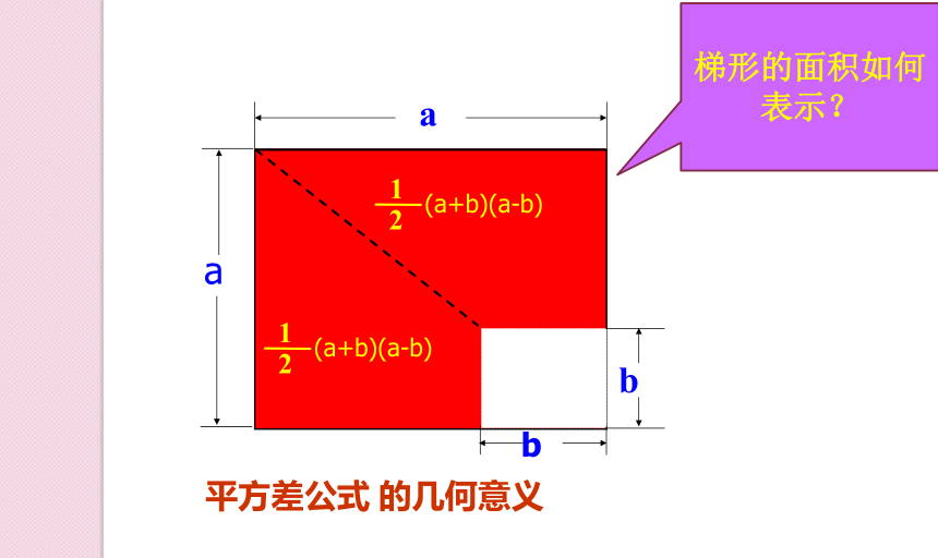 证明平方差公式几何图图片