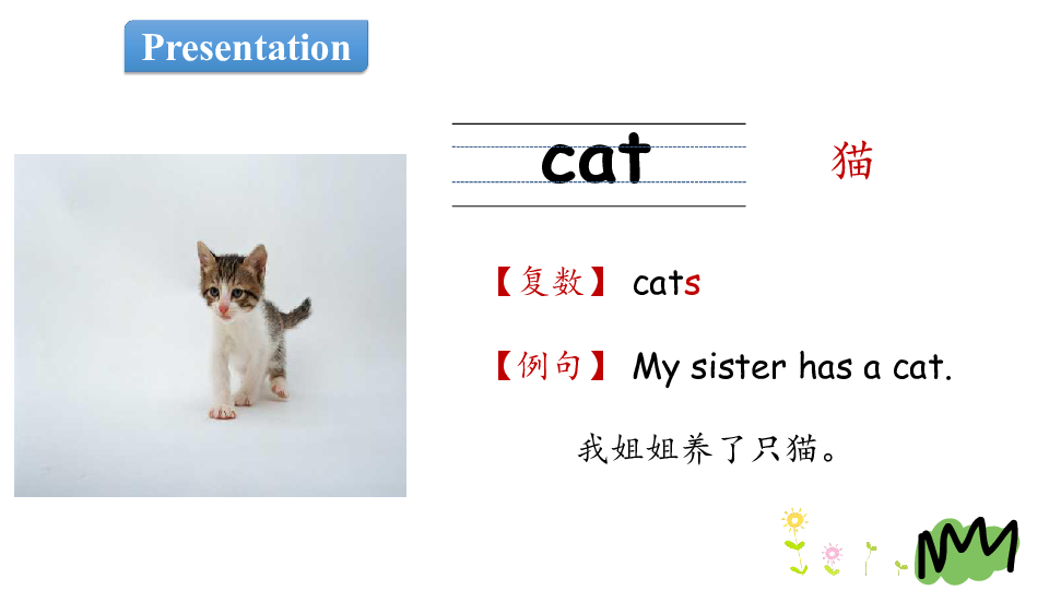 Lesson 2 Cats and dogs 课件 24张PPT 无音视频
