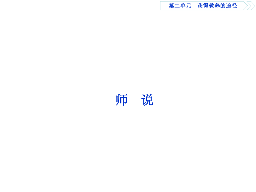 2016—2017年苏教版语文必修1同步教学课件： 师说