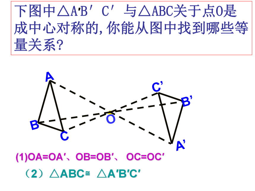 第2章 中心对称与中心对称图形  复习课件