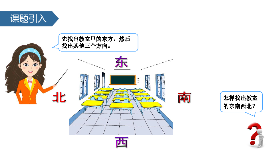 蘇教版小學二年級數學下3認識簡單的平面圖共21張ppt