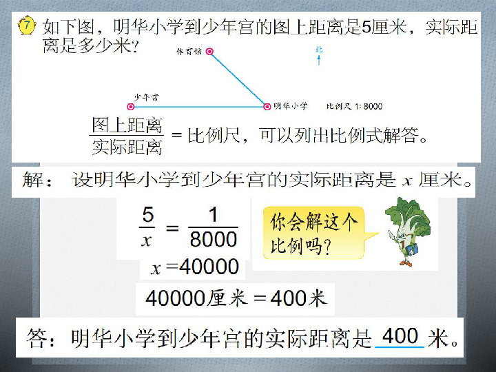 4.6比例尺的应用 课件（19张ppt）