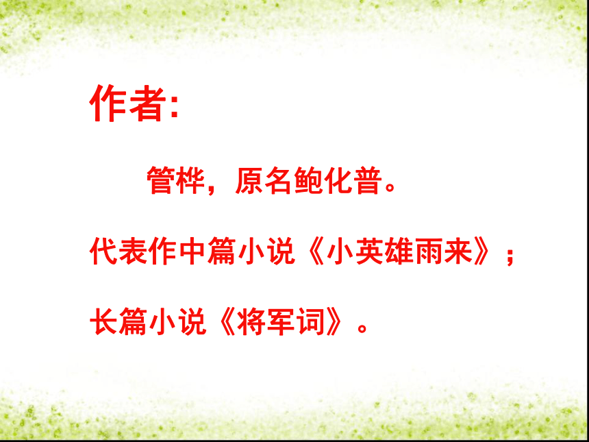 语文六年级下浙教版7《小英雄雨来》课件（75张）