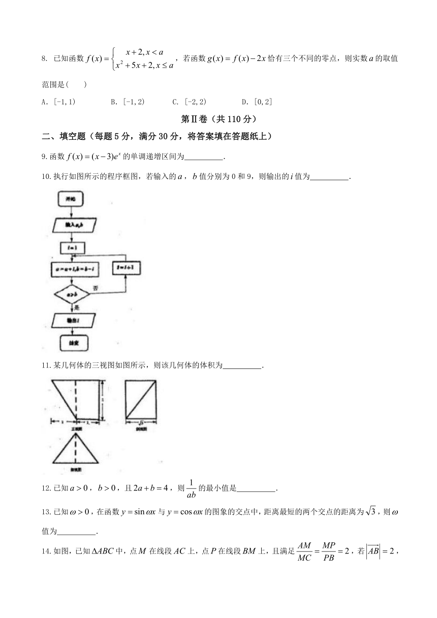 天津市河东区2017届高三第二次模拟考试数学（理）试题 Word版含答案