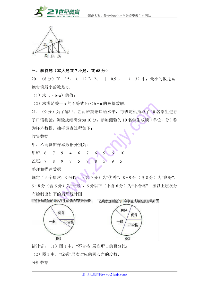 河北省保定市定兴县2018年中考数学二模试卷含答案解析