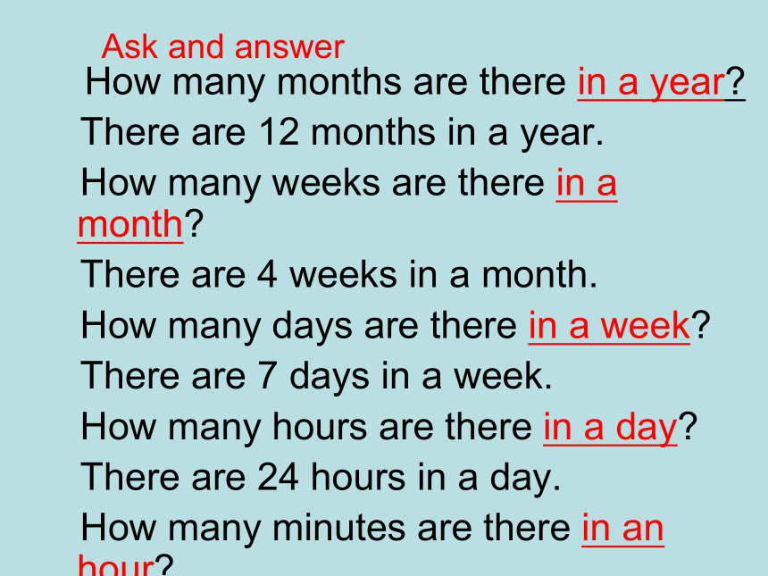 Lesson H What day is today? 课件