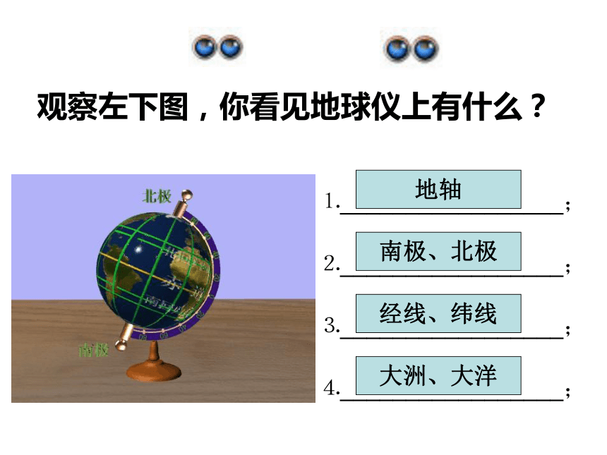 综合探究二 从地球仪上看世界 课件 （共12张PPT）