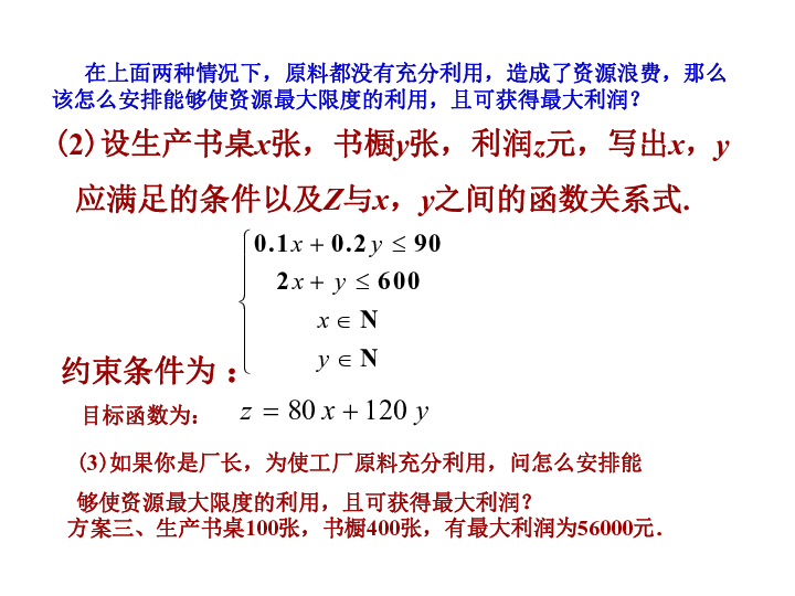3.3.3 简单的线性规划问题（2） 课件（23张PPT）