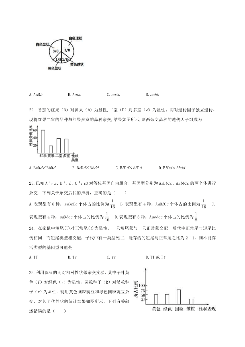 内蒙古包头市2016_2017学年高一生物3月月考试题