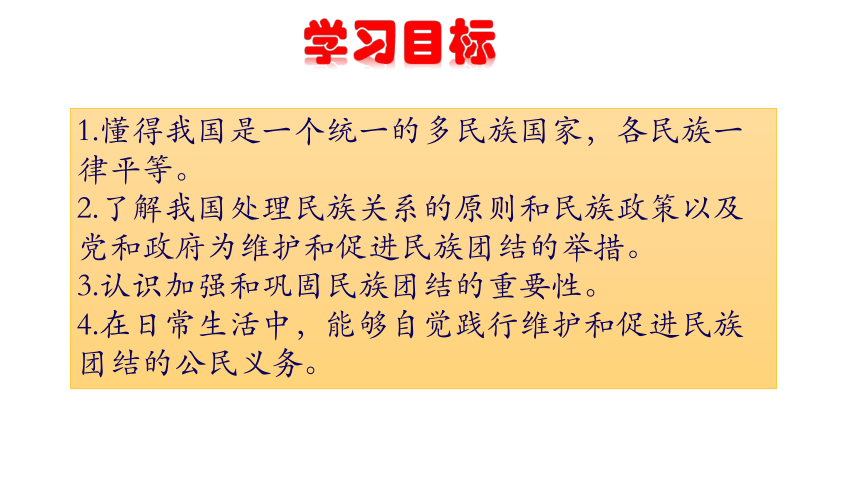 7.1 促进民族团结 课件(共31张PPT+内嵌视频)