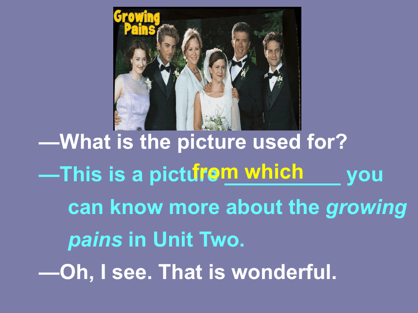 译林牛津版英语必修一Unit2 the growing pains  grammar(  The attributive clause1课件 共30张PPT)