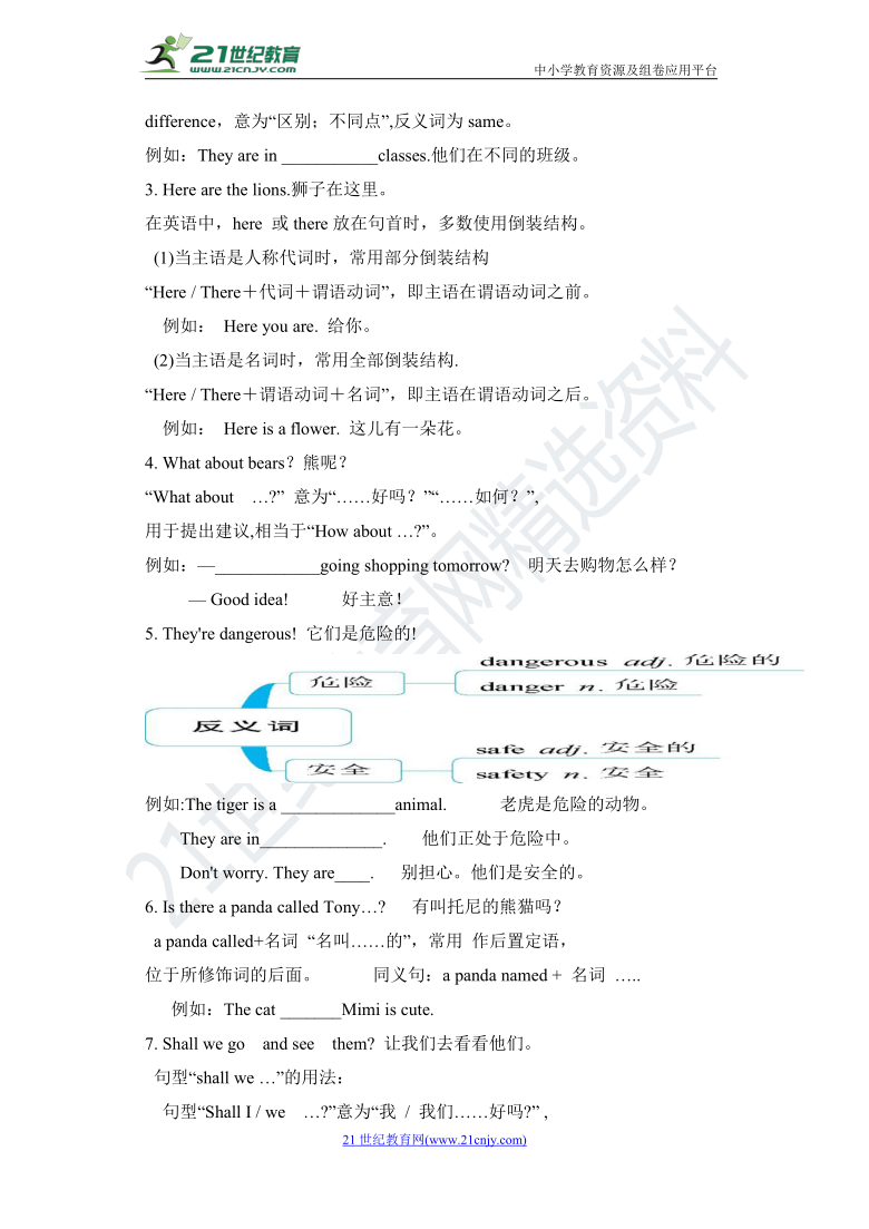 Module6 Unit1 Does it eat meat 导学单