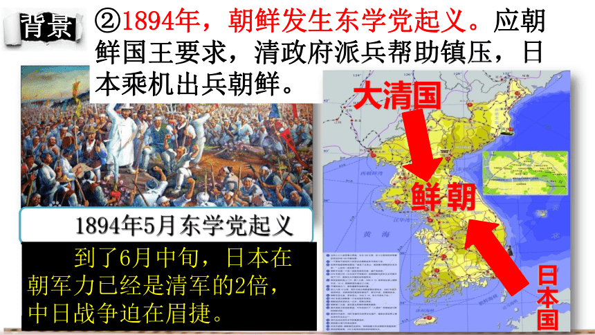 清政府战败,被迫签订《马关条约》1894年丰岛海战美国提出门户开放