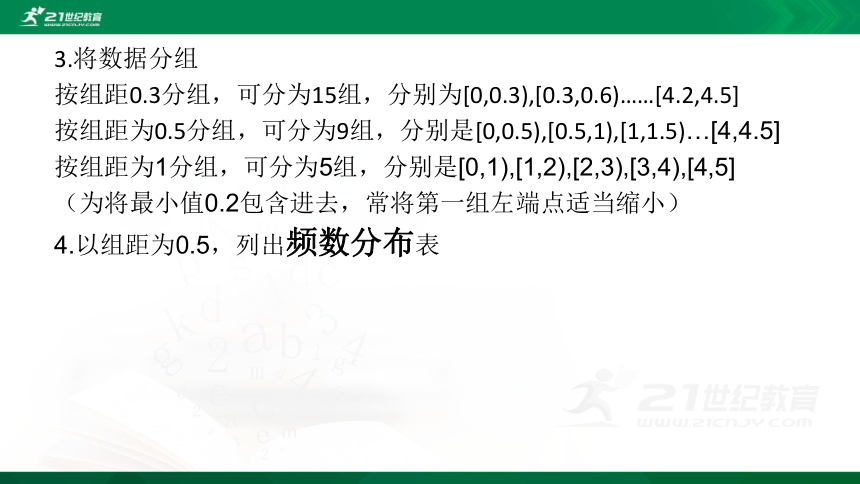 必修3   2.2.1用样本的频率分布估计总体分布课件