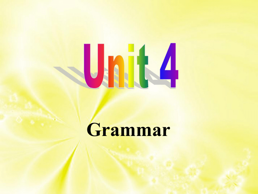 牛津译林版英语九上Unit 4 Growing up  grammar （共42张PPT）