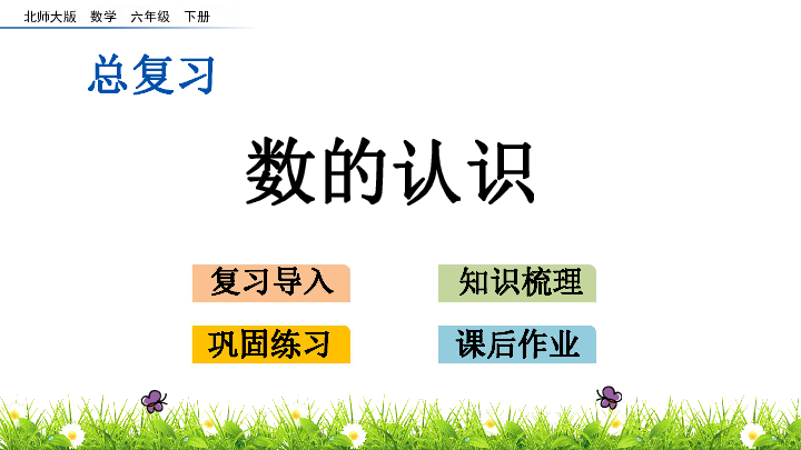 六年级下册数学课件-总复习 1.1 数的认识北师大版(共23张PPT)