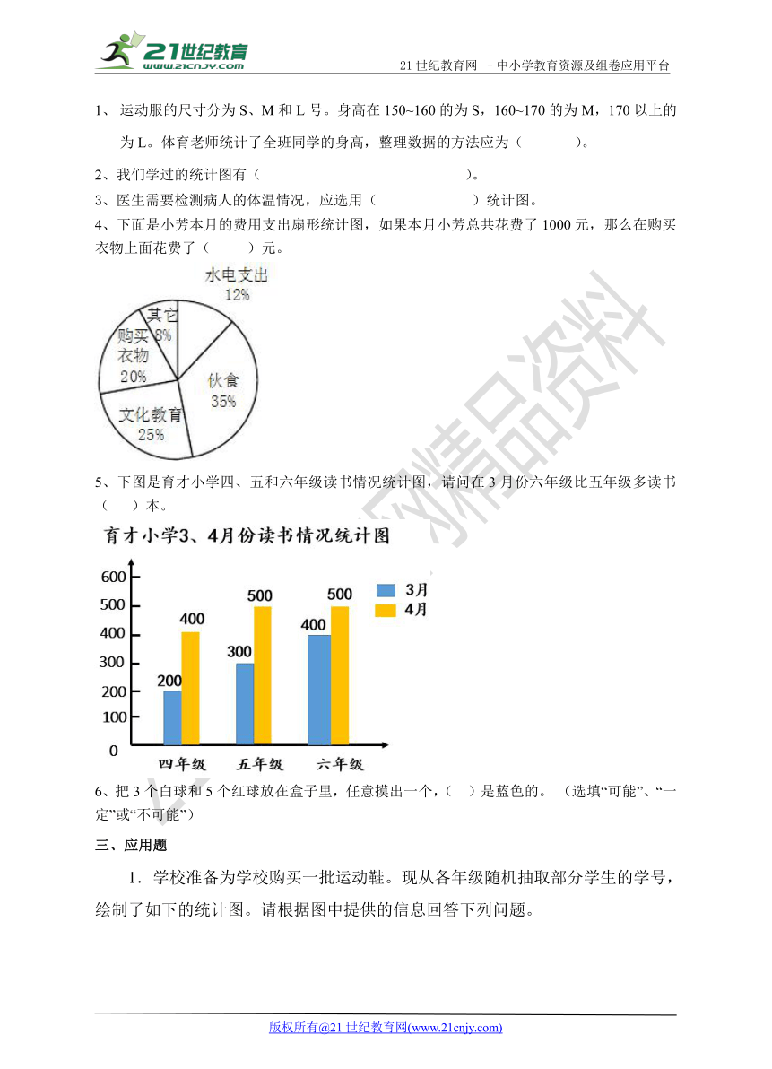 7.11统计与可能性 同步练习