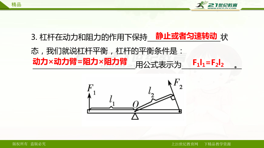 中考物理一轮复习 第十二讲 杠杆与滑轮（课件）