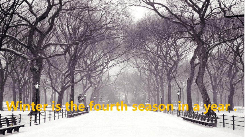 Unit 6 There are four seasons in a year Lesson 35 课件