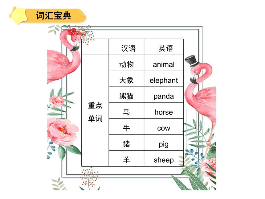 人教新起点五年级英语上册 Unit 3 Animals 课件（共65张PPT）