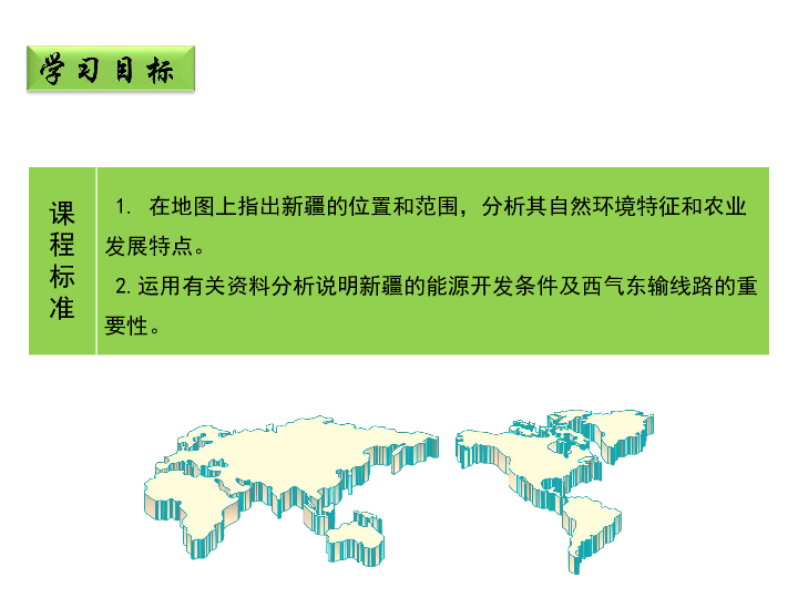 商务星球版八下地理 8.2新疆维吾尔自治区 课件（共26张ppt）