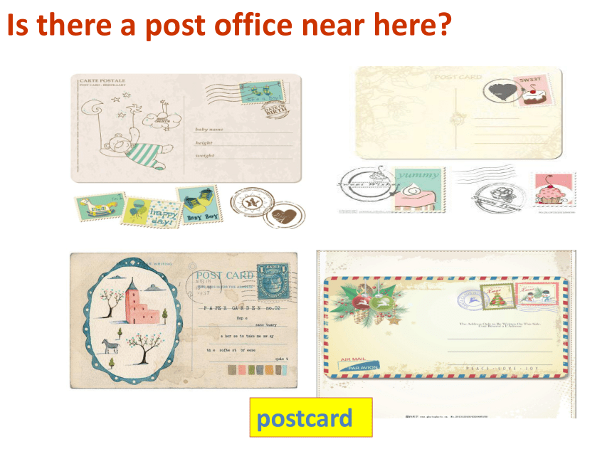 新目标(Go for it)版七年级下Unit 8 Is there a post office near here?写作课件