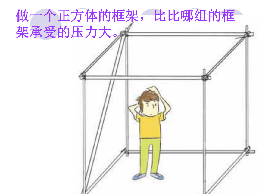 教科版六上科学 2.5做框架 （课件17张ppt）