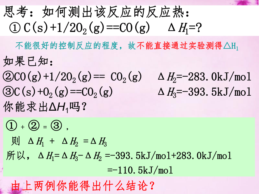 化学1.3化学反应热的计算课件（35张幻灯片）