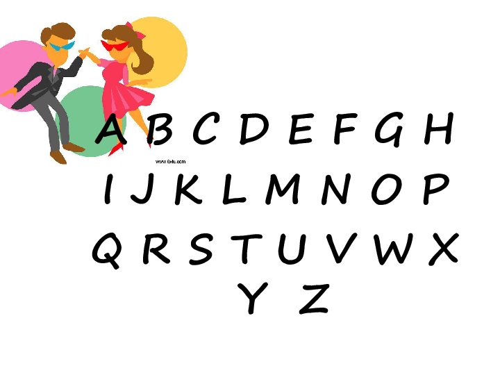7字母设计 课件（15张幻灯片）