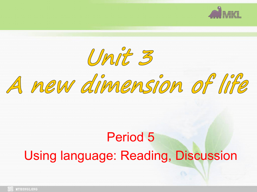 Unit 3 Under the sea Using Language II 课件（23张）