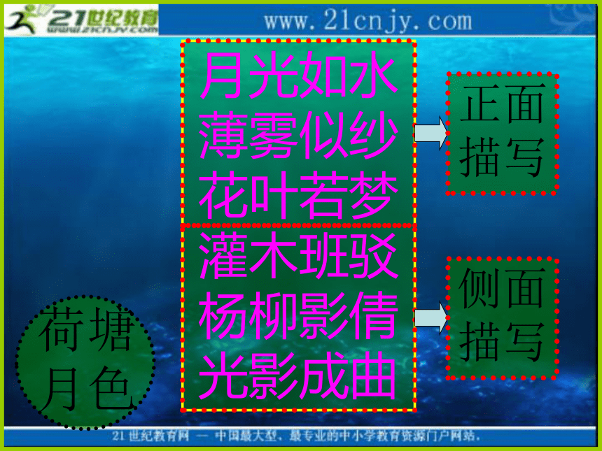 甘肃省语文多媒体教学优质课件：荷塘月色（三）