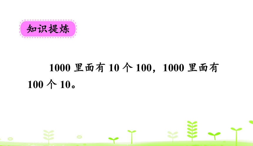 人教版数学二年级下册7.2 1000以内数的认识（2） 课件（24张）