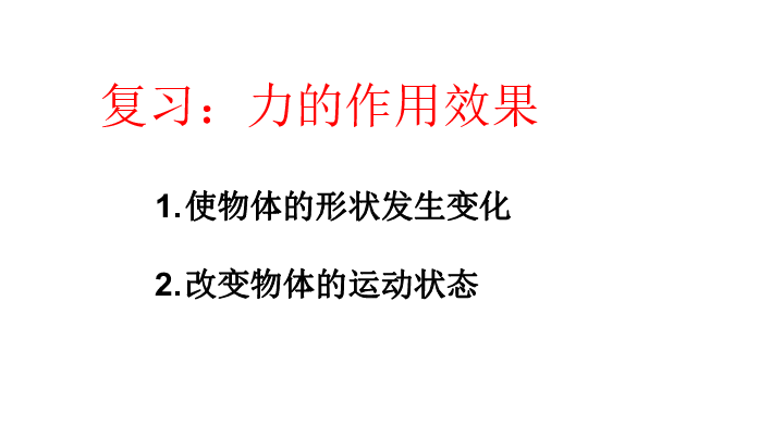 人教版八年级物理下册7.2 弹力课件(共55张PPT)