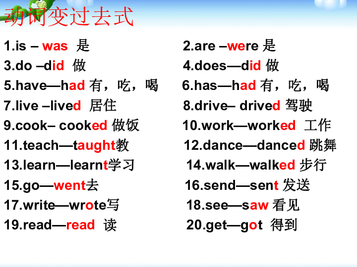 Unit 1 We laughed a lot 课件(共27张PPT)