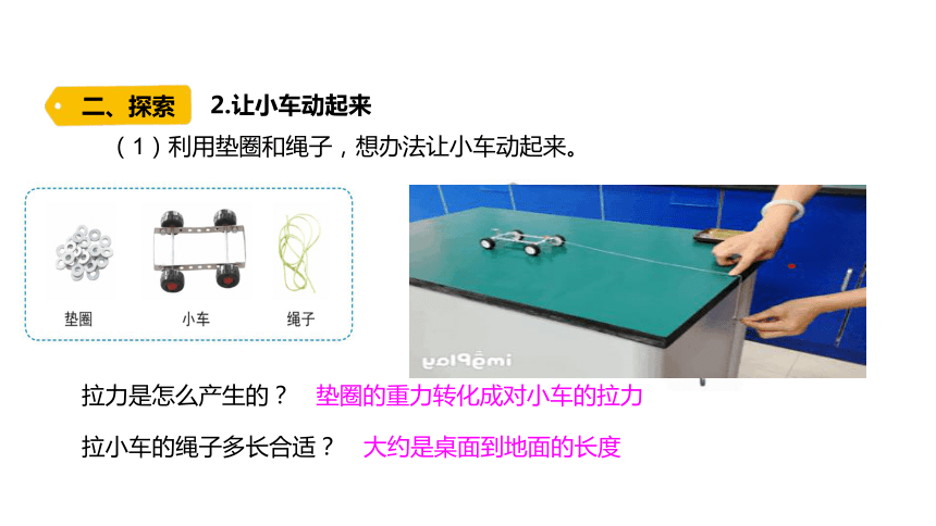 教科版2017秋四年级上册科学31让小车运动起来课件13ppt内含练习