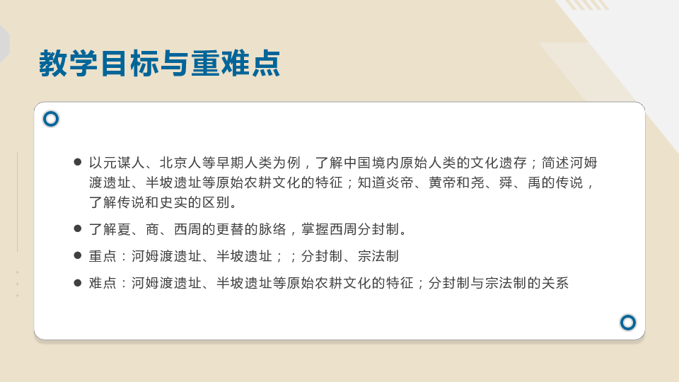 中外历史纲要（上）第一单元第1课 中华文明的起源与早期国家 课件（48张）