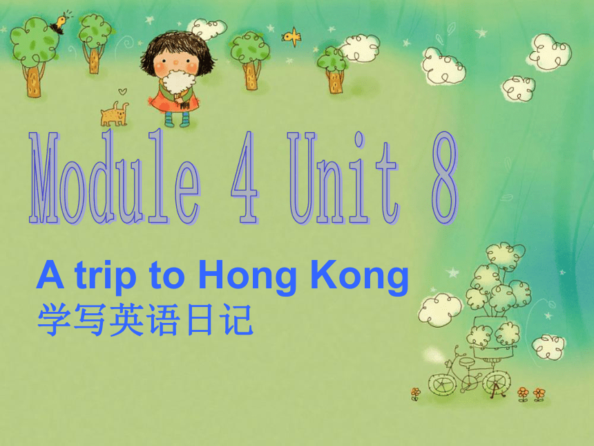 Unit 8 A trip to HongKong 课件