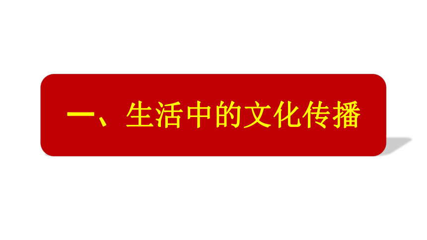 高中政治人教版必修三文化生活3.2 文化在交流中传播课件（共32张PPT）