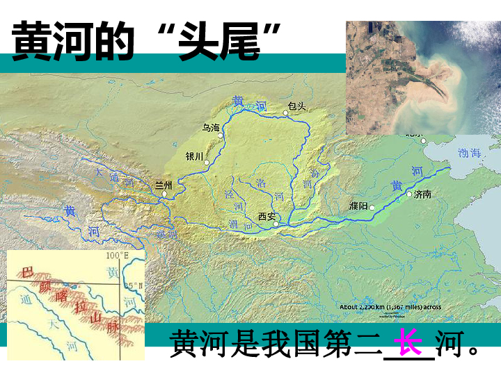 中图版地理七年级上册 第三章 第四节 中国的河流和湖泊——黄河 课件（共24张PPT）