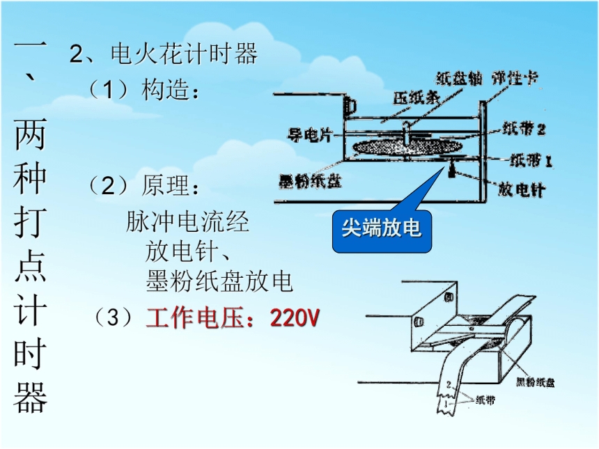 人教版高中物理必修1：1.4实验：用打点计时器测速度17张PPT