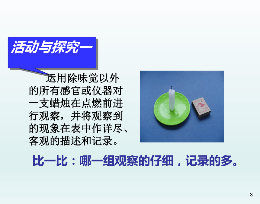 5.3燃烧的蜡烛 课件