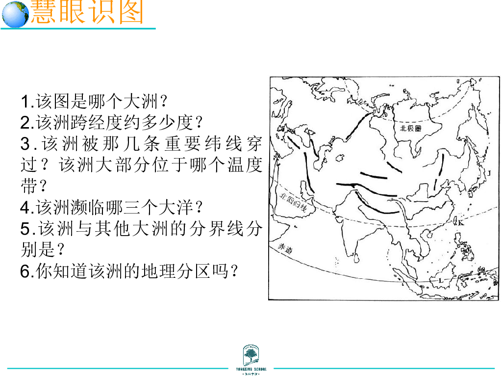 第1课 大洲和大洋 人类的栖息地 课件（21张PPT）
