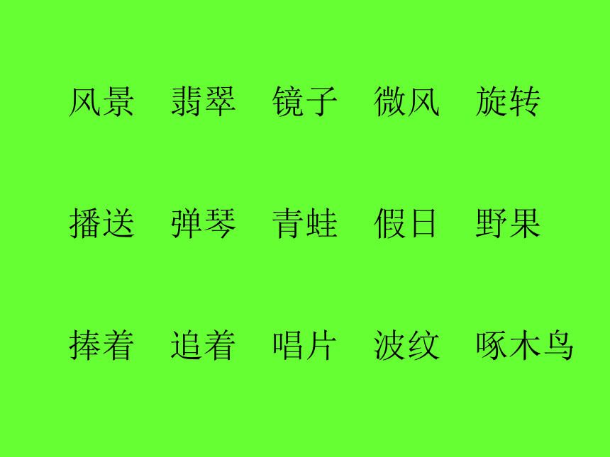 《湖》课件