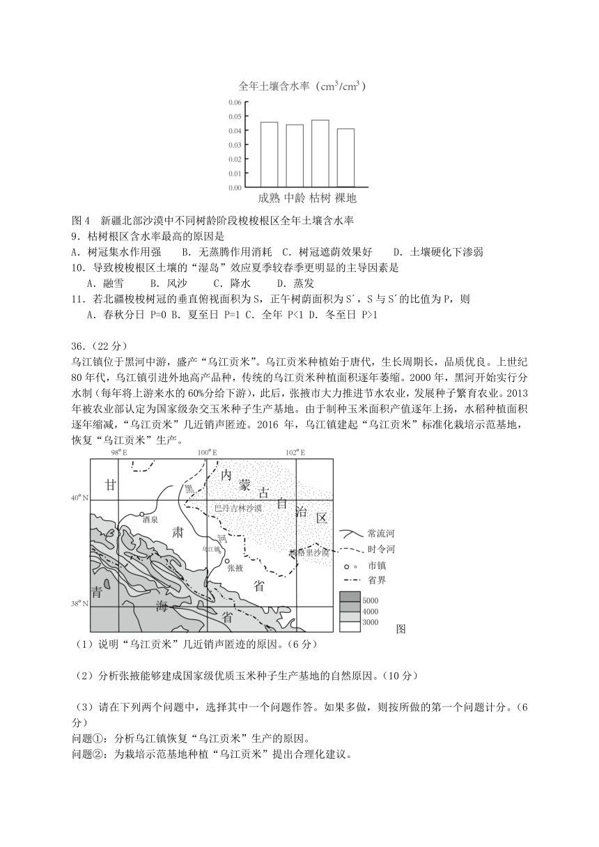 福建省泉州市2017届高三第二次质量检查文综地理试题