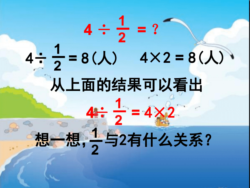 （苏教版）六年级数学上册PPT课件　　《整数除以分数》