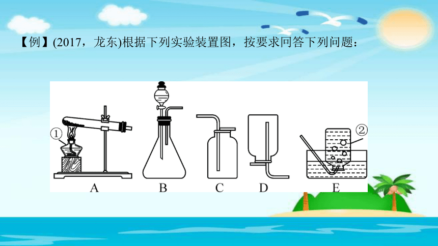 2018年中考化学专题突破课件：专题二　气体的制备