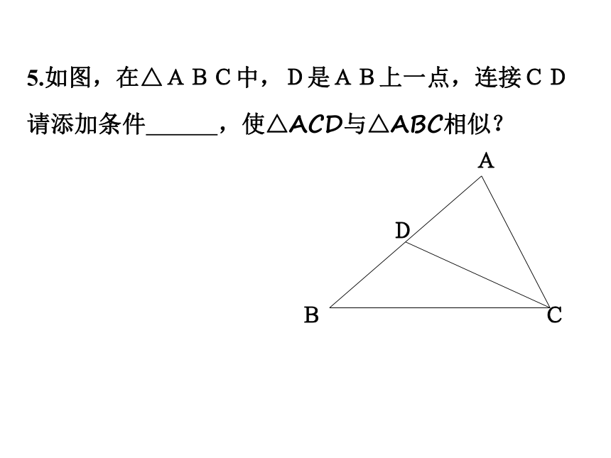 相似三角形复习[下学期]